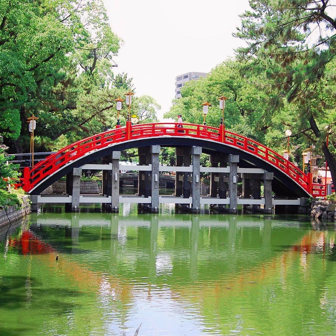 のインスタグラム：「May 1st is a special day in Japan. With the new emperor comes a new era, Reiwa! It's the first day of the era and Sumiyoshi Taisha is celebrating with lion dances, archery, taiko drums and more. . 5月1日は日本にとって特別な日！ 新しく元号が変わって「令和」になる日！ 住吉大社では獅子舞、弓道、太鼓など、普段はでは味わえない、この日ならではの雰囲気の中で行事が行われるで♪ . #Reiwa #sumiyoshitaishashrine #住吉大社 #令和 #withOsakaBob #OSAKA #maido」