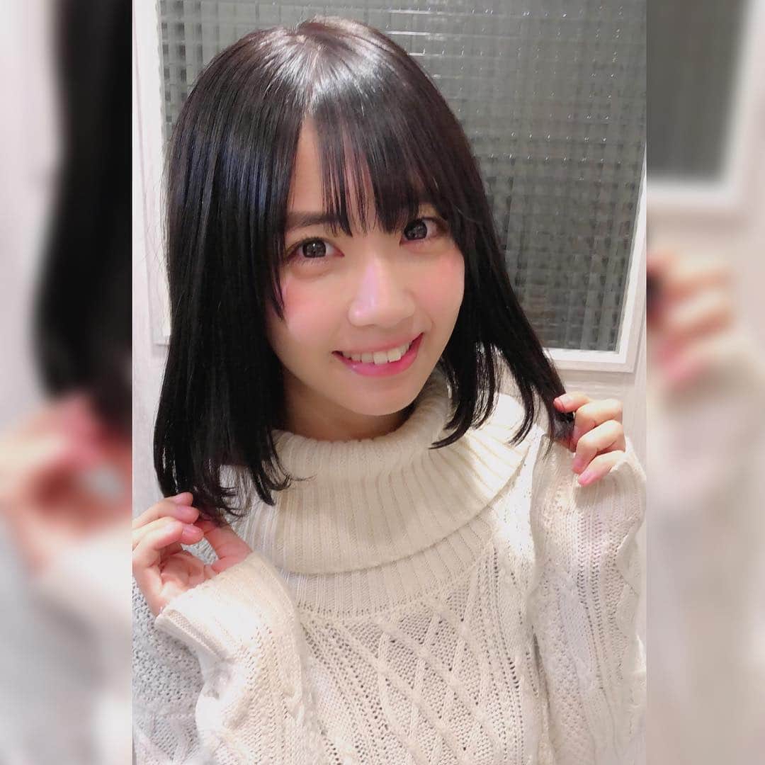 天羽希純のインスタグラム：「令和、あけおめ～💜✨ 新しい時代になったということで、そろそろ髪も明るくなってきたのでヘアメンテいきたいなっ！  私はいつも渋谷のRISELの速水さん(@yukke0812 )にお願いしてるよん💇🏻‍♀️✨ つるっつるになるし、色も透明感でるしお気に入りなんです！  どうですか～？？✨ #美容室 #渋谷美容室 #渋谷 #ヘアメンテナンス #ヘアアレンジ #ヘアサロン #渋谷ヘアサロン #黒髪 #ボブ #セミロング #春カラー #春ヘア #トリートメント #美容 #美容メンテナンス #アイドル #可愛い女の子 #可愛い髪型」