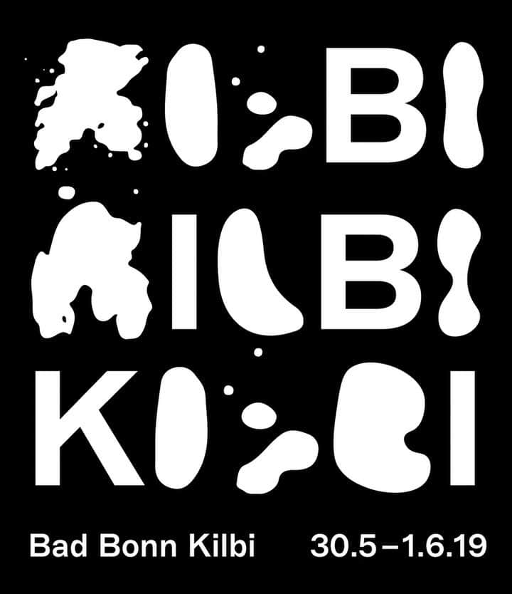 コートニー・バーネットのインスタグラム：「Bad Bonn Kilbi Festival 🖤 Switzerland 🖤 1st June 🖤 Art: @adelinemollard / #katharinareidy」