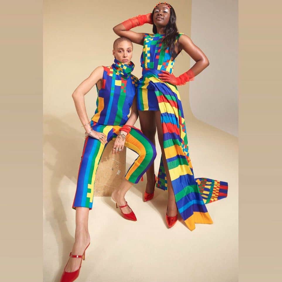 ルパートサンダーソンのインスタグラム：「#RSWomen | @AdwoaAboah wears our #Tosca #mules in @StylistMagazine, co-edited by the model and @GurlsTalk founder in celebration of their #10YearAnniversary | #AdwoaAboah #Stylist」