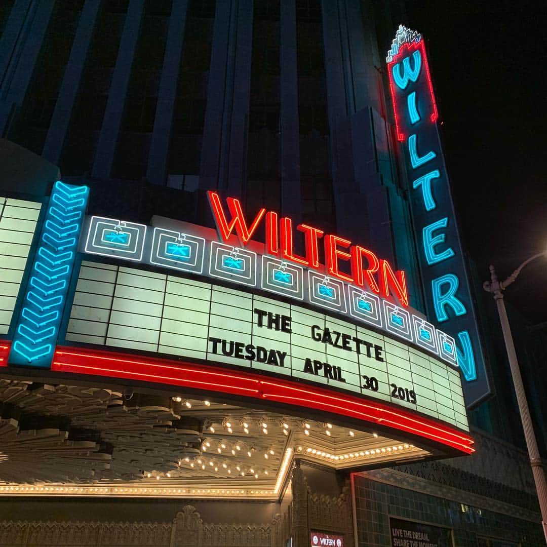 RUKI さんのインスタグラム写真 - (RUKI Instagram)「You guys are amazing, thank you so much🔥🔥 see you again🙏 we love you. goodnight LA！  #thegazette #worldtour2019 #theninth #losangeles #thewiltern」5月1日 17時08分 - ruki_nilduenilun