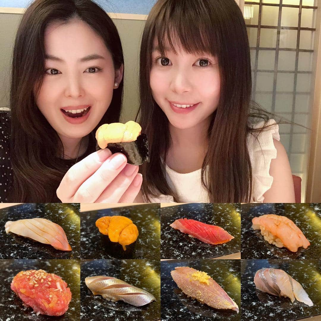 野澤美仁さんのインスタグラム写真 - (野澤美仁Instagram)「令和最初のご飯はみほちゃんと！久々に一緒にお寿司食べたねー！一緒に色々開拓してます🌸これからもよろしくねー！ #love#happy#sushi#food#delicious#foodstagram#japanesefood #friends#寿司#令和#ランチ#美味しい#幸せ#田中美帆」5月1日 17時53分 - misatonozawa0625