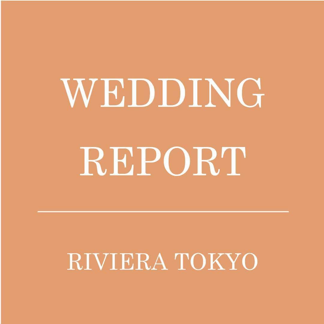 RIVIERA WEDDING　リビエラ ウェディング　公式のグルメインスタ