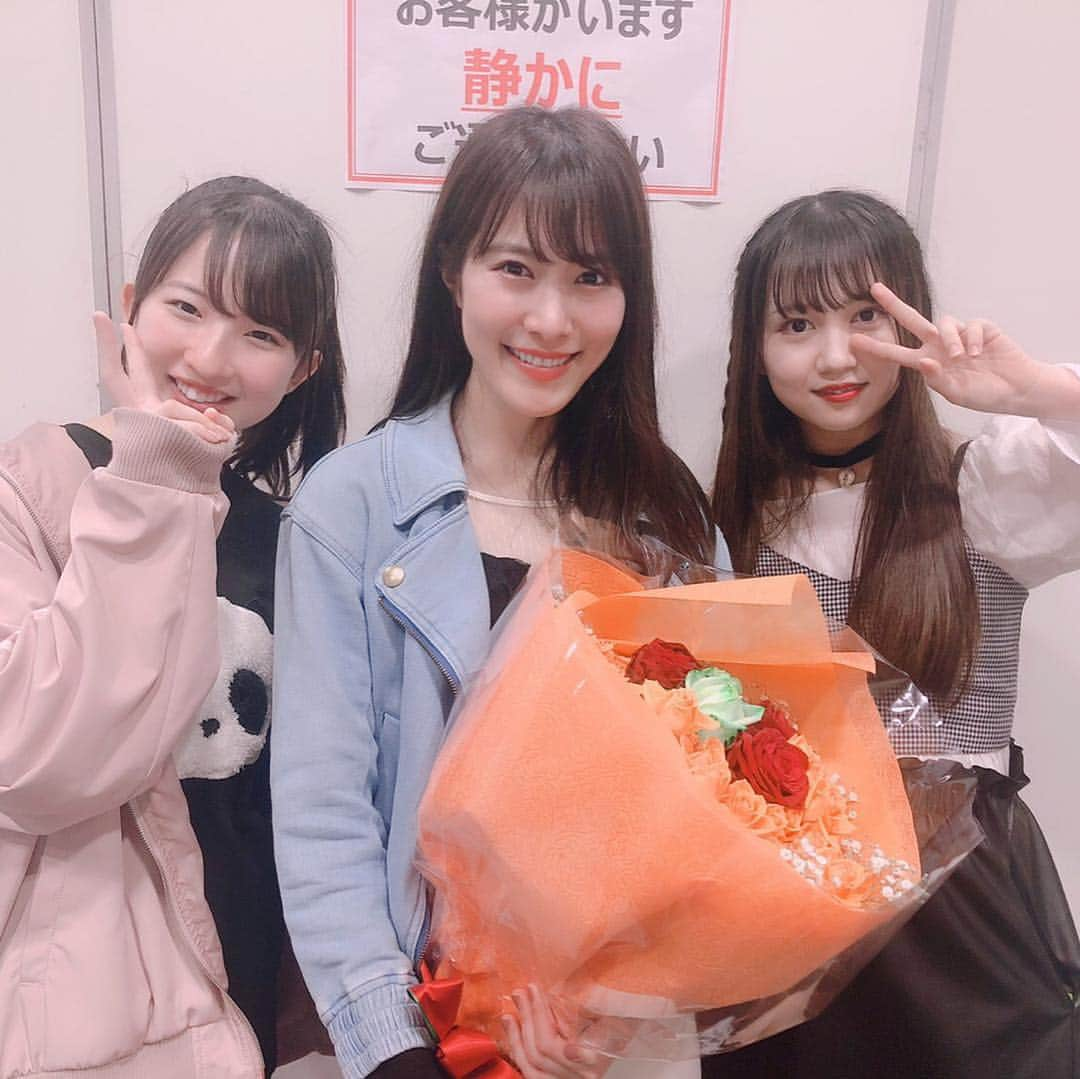 高木由麻奈さんのインスタグラム写真 - (高木由麻奈Instagram)「SKE48ラスト握手会ありがとうございました😊💕 おじちゃん達に泣かれると一緒に泣いちゃう〜😂もらい泣きしたっ  女の子のファンの方とはこれからずっと友達で居たいぐらい良い子ばかりで😭恋話とかしたよね〜楽しかったなー😊💕 皆元気でね〜✨ みんなの人生応援してるからね☺️ 私は運だけは良いから安心してね😆✨ AKB48ラスト握手会は、5月5日、6日！  そして卒業公演の日程が発表されました！ ⭐︎5月18日土曜日 17時〜 応募してねっ😆」5月1日 18時36分 - yumana.t