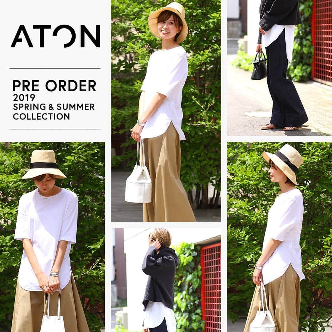 のインスタグラム：「. ＼ATON｜SUVIN 60/2 ROUND HEM T-SHIRT／ . 《 7月～8月入荷予定 -予約受付中- 》 . SUVIN COTTONを双糸で編み立てたカットソーシリーズ。前後差寸のあるラウンドヘムが特徴です。レイヤードとしても楽しめる一枚。シンプルながら存在感があり、スタイリングの主役として幅広く活躍します。 . ■ITEM／ATON Name：【予約】SUVIN 60/2 ROUND HEM T-SHIRT-WHITE- Price：15,120円 （税込） Color：ホワイト . . 【 ARKnets Search／取り扱い店舗 】 FOLLOW US!! ／ @ann_de_ark . ■商品や通信販売に関しまして、 ご不明な点がございましたらお気軽にお問い合わせください。 . ----------------------------------- 【お問い合わせ】 ARKnetsコールセンター TEL：028-634-1212 ( 営業時間 12:00～19:00 ) ※店舗へ繋がりにくい場合には、こちらまでお問合せ下さい。 ------------------------------------- #arknets #anndeark #栃木 #宇都宮 #styling #スタイリング #スタイル #fashion #ファッション #レディースファッション #レディースアウター #春コーデ #aton #atontokyo #エイトン」