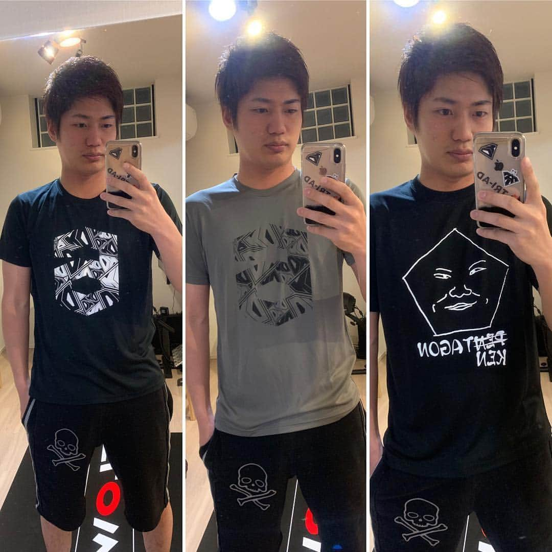 大嶋和也さんのインスタグラム写真 - (大嶋和也Instagram)「オリジナルTシャツ出来ました^ ^ 今週の富士で販売するのでよろしくお願いします！ ついでにチームメイトのヤマケンのTシャツも作りました笑 これは数が少ないのでレアです笑 数日中に僕のホームページからも買えるようになる予定です！」5月1日 19時48分 - kazuya_oshima