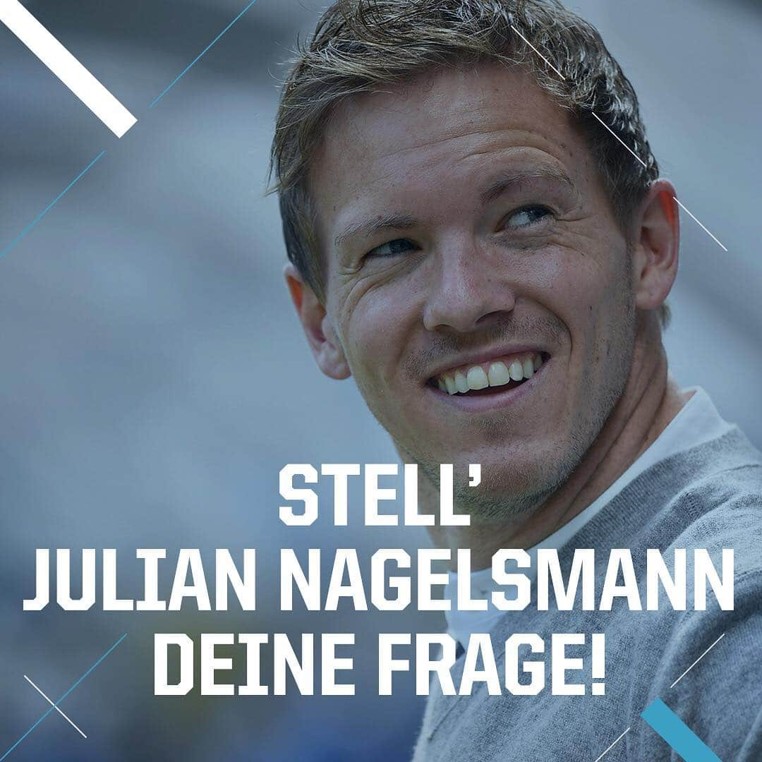 TSG1899ホッフェンハイムさんのインスタグラム写真 - (TSG1899ホッフェンハイムInstagram)「❗️IHR SEID DRAN❗️Stellt hier in den Kommentaren eure Frage an Julian #Nagelsmann vor unserem Gastspiel in Gladbach. Einige davon beantwortet unser Cheftrainer dann LIVE in der morgigen Pressekonferenz (11.30 Uhr). #BMGTSG」5月1日 19時58分 - tsghoffenheim