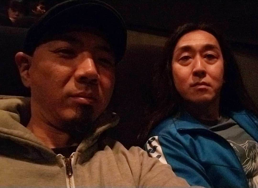 キートンのインスタグラム：「久しぶりに映画館に行って、みょーちゃんとアベンジャーズを観てきた。 アイアンマンしか観てない私は、この映画の10%しか楽しめてないだろう。 知らない強い女がいっぱい出てきて、面白かったです。 #アベンジャーズ #みょーちゃん #キートン」