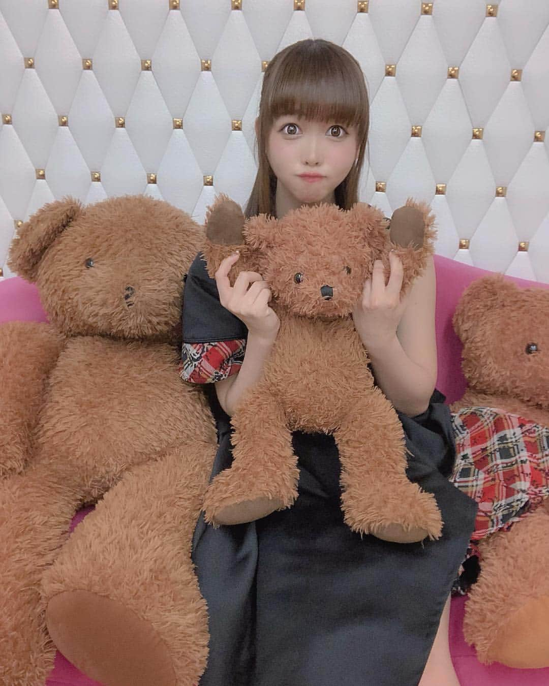 ハルナさんのインスタグラム写真 - (ハルナInstagram)「ばんざーいっからのぴゃっ🐻」5月1日 20時26分 - haruna_h616