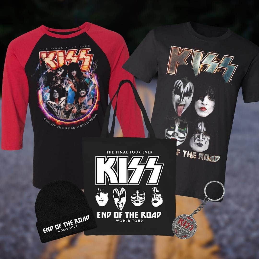 KISSさんのインスタグラム写真 - (KISSInstagram)「Perfect additions to your #EndOfTheRoad Tour collection! Link in bio #KISS」5月2日 6時12分 - kissonline