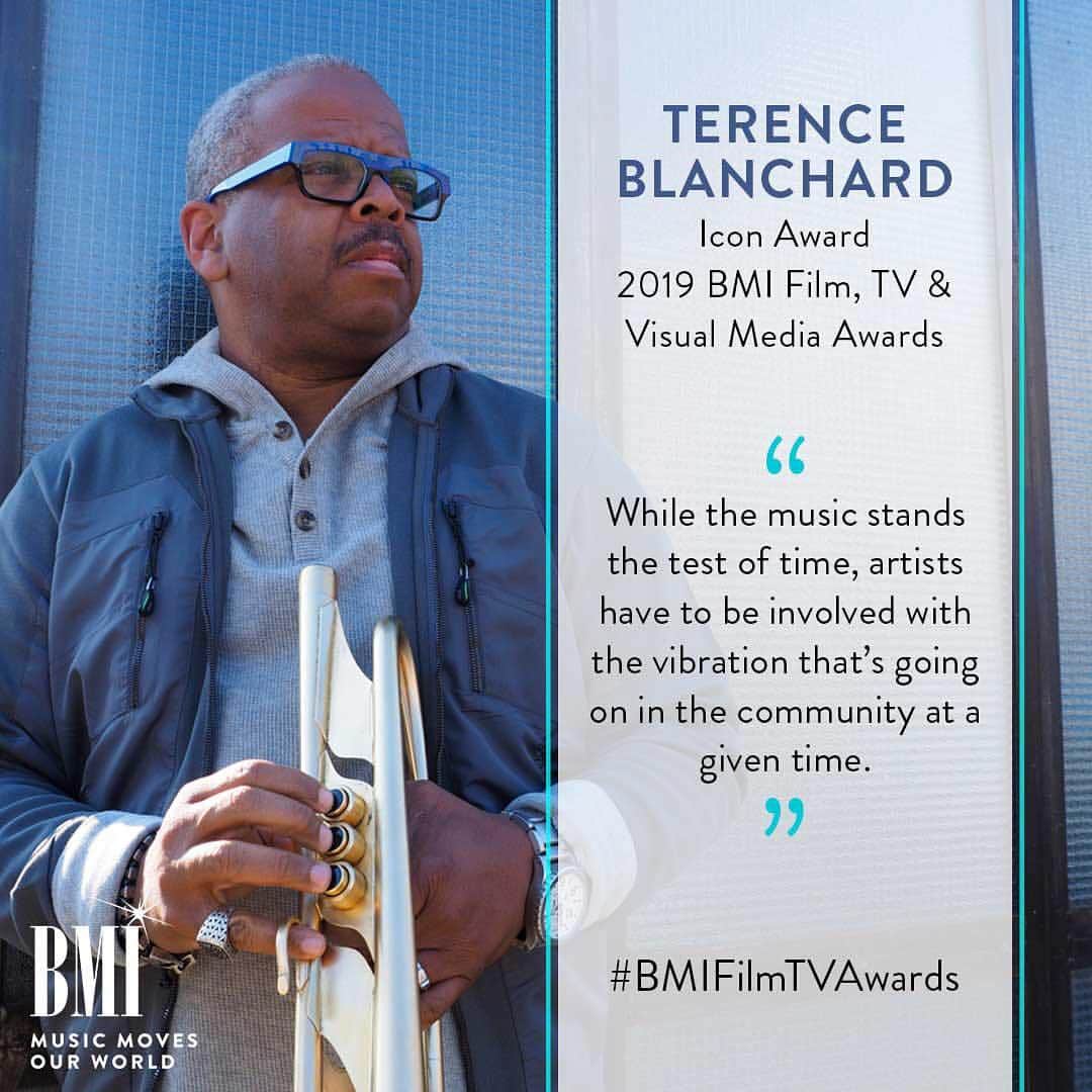 Broadcast Music, Inc.さんのインスタグラム写真 - (Broadcast Music, Inc.Instagram)「Here’s some keen advice from our 2019 BMI Icon @terence_blanchardofficial to all you musicians out there. 🎺🎶 #BMIFilmTV」5月2日 6時12分 - bmi