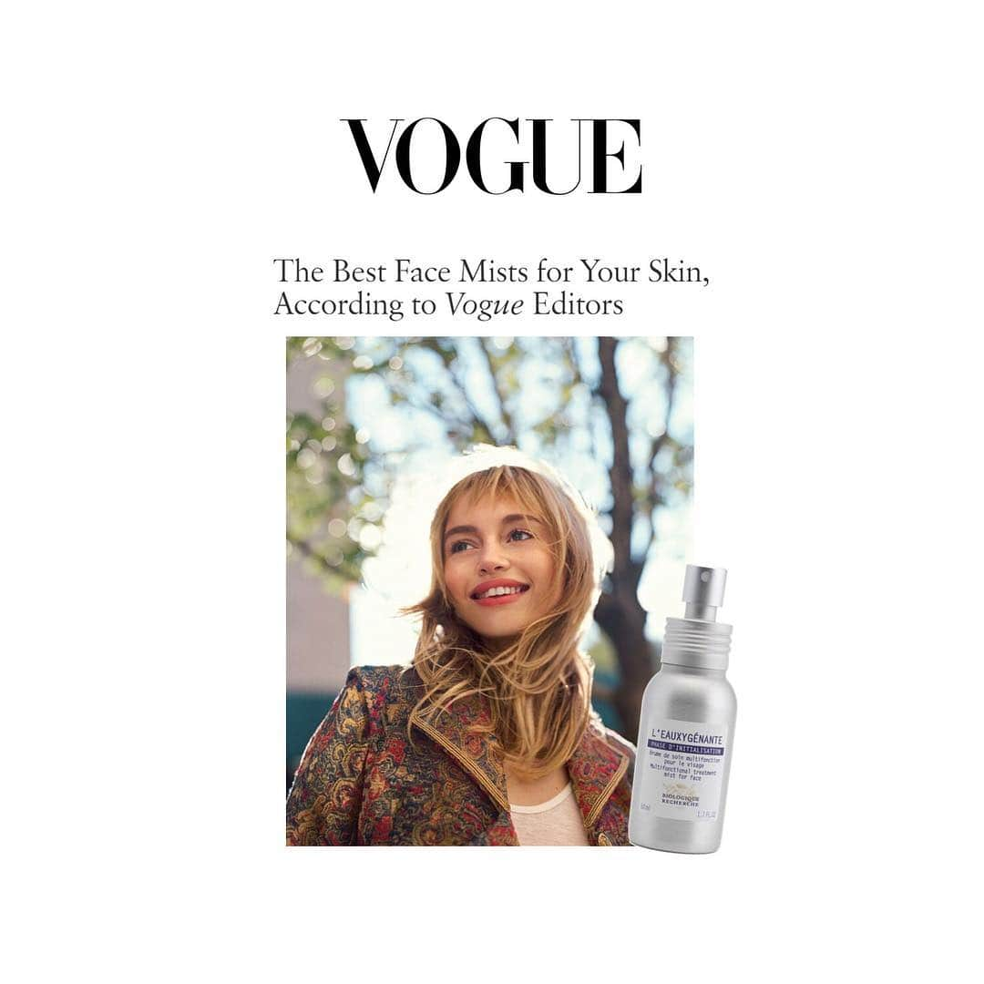 Biologique Recherche USAさんのインスタグラム写真 - (Biologique Recherche USAInstagram)「@voguemagazine Editors just revealed their favorite face mists and @negarmoh, Director of Brand Marketing, is obsessed with our Eauxygenante. She explains "It’s super moisturizing and oxygenating. I initially got it at the recommendation of my facialist to use on a long flight to keep my skin from getting too dry. Now I carry it around with me everywhere and have multiple containers to keep in every purse. A spritz feels so refreshing and gives you an instant glow—plus it has anti–free radical properties, giving your skin a layer of protection against New York City." A must-have in everyone's bag! • • • #biologiquerecherche #passion #expert #beauty #skin #skincare #facecare #followyourskininstant #buildingbetterskin #skininstant #facecare #vogue #bestfacemist #negarmohammadi #leauxygenante #musthave #moisturizing #oxygenating #freshness #antioxydant」5月2日 7時00分 - biologique_recherche_usa