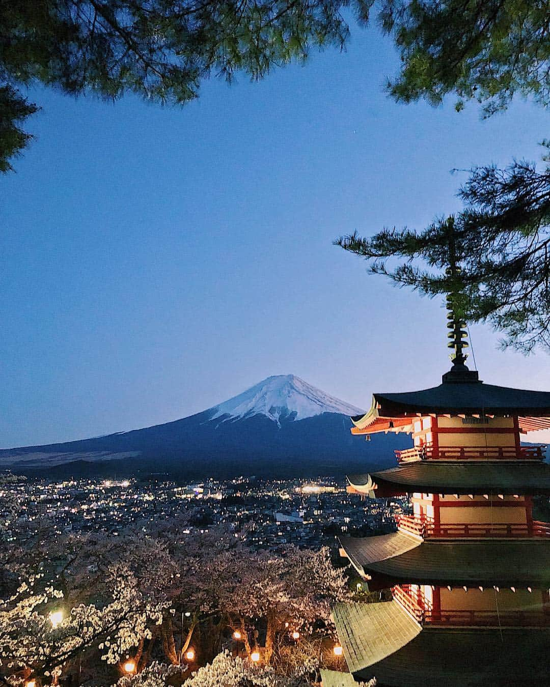 ノウィキ茉莉のインスタグラム：「Mount Fuji says waddup #Fuji #mtfuji」