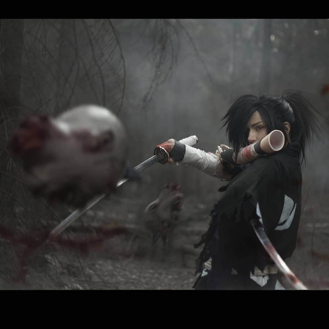 Gesha Petrovichさんのインスタグラム写真 - (Gesha PetrovichInstagram)「Teaser #dororo どろろ / 百鬼丸 Photo @fokken__greed Help : @cain_reliant #hyakkimaru costume, wig and props by @geshacos #geshacoser #cosplay Ps Contest's votes start tomorrow, thanks for participating 😏」5月2日 0時42分 - petrovichgesha