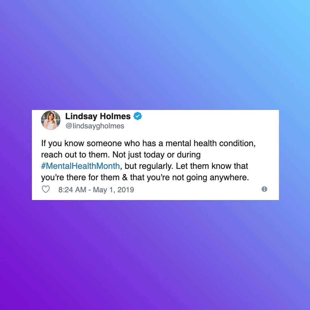 Huffington Postさんのインスタグラム写真 - (Huffington PostInstagram)「Perfectly said. 🗣 Today is the first day of #MentalHealthAwarenessMonth. 💜 HuffPost editor @lindsaygholmes broke down the importance of this month and what it means for friends and family alike. ⚡️」5月2日 0時53分 - huffpost