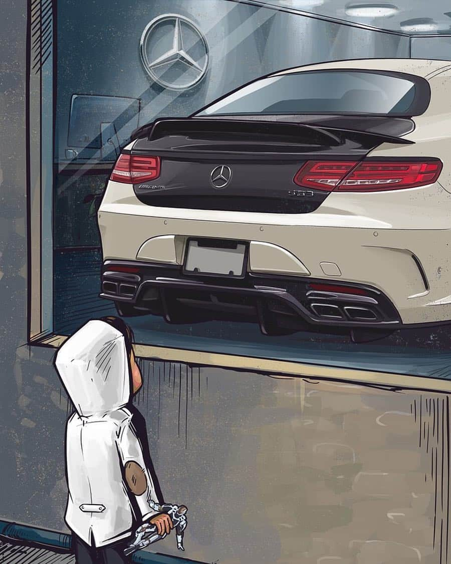 メルセデス・ベンツさんのインスタグラム写真 - (メルセデス・ベンツInstagram)「Dream big. 🤩 Artwork done by @andrewmytro. Click on the shopping tag to buy the poster! __________ [Mercedes-AMG S 63 4MATIC+ | Kraftstoffverbrauch kombiniert: 11,2 l/100 km | CO₂-Emissionen kombiniert: 254 g/km | http://mb4.me/nefz] . #MercedesBenz #MercedesAMG #AMG #SClass #DrivingPerformance #mbfanphoto #artwork #andrewmytro #illustration #art #mbcar」5月2日 1時50分 - mercedesbenz