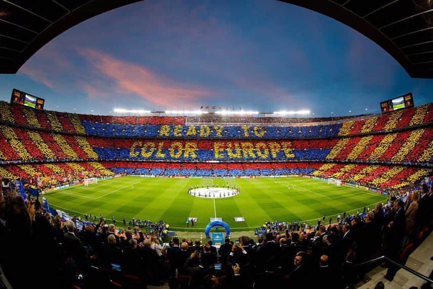 FCバルセロナさんのインスタグラム写真 - (FCバルセロナInstagram)「💙❤️ This is Camp Nou #WeColorFootball #BarçaLFC」5月2日 4時28分 - fcbarcelona