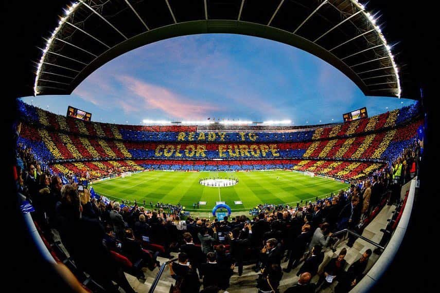 FCバルセロナさんのインスタグラム写真 - (FCバルセロナInstagram)「💙❤️ This is Camp Nou #WeColorFootball #BarçaLFC」5月2日 4時28分 - fcbarcelona