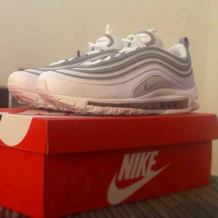 FOOTASYLUMさんのインスタグラム写真 - (FOOTASYLUMInstagram)「@s16_wgm's latest pick up. The @nikesportswear Air Max 97 in White/Reflect Silver/Wolf Grey. Make sure you tag us in your pictures for a chance to be featured. - - - #WeAreFootasylum #footasylum #nike #airmax97」5月2日 5時02分 - footasylum