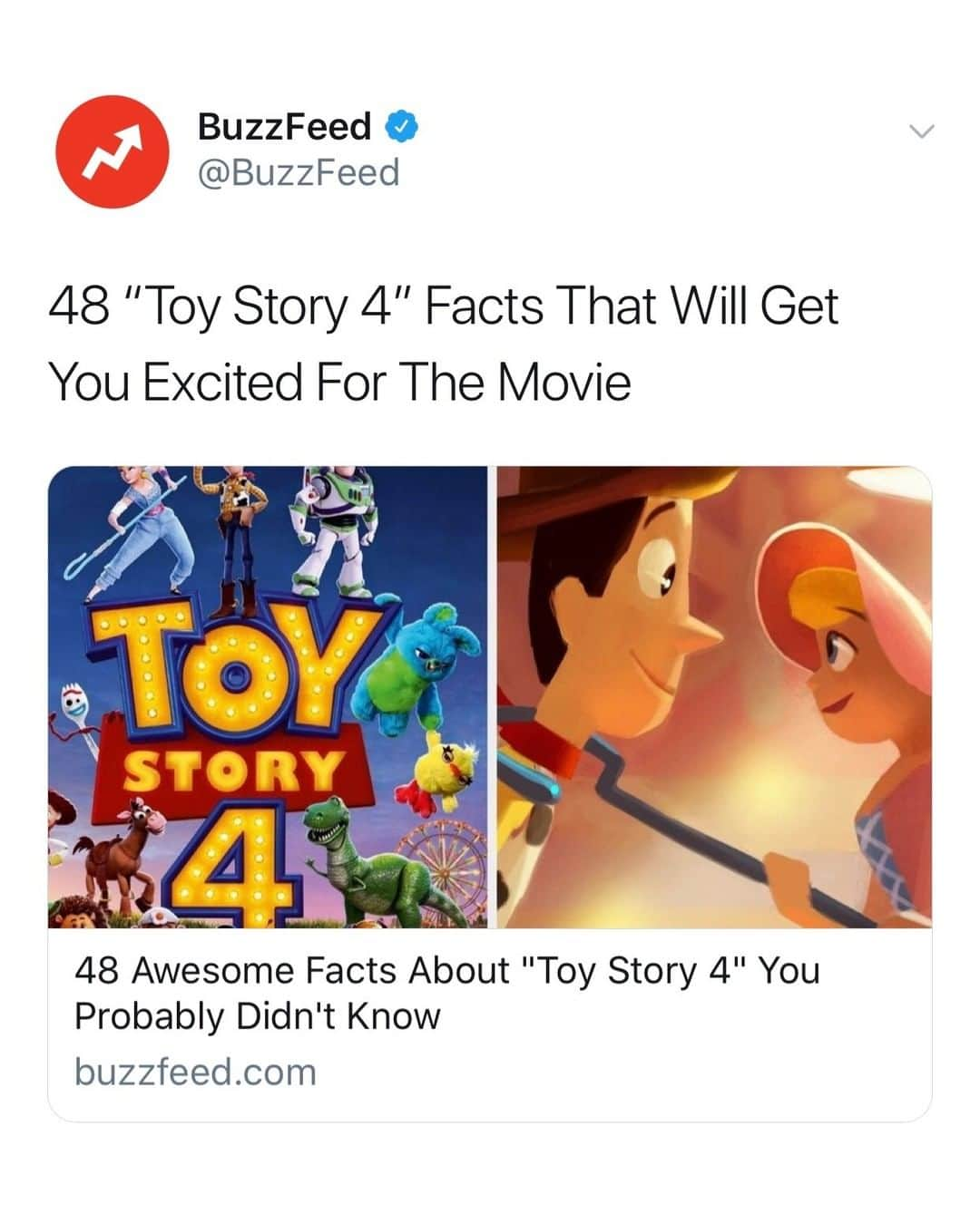 BuzzFeedさんのインスタグラム写真 - (BuzzFeedInstagram)「We've got an exclusive look at Toy Story 4 👉link in bio 🍿👀」5月2日 5時12分 - buzzfeed