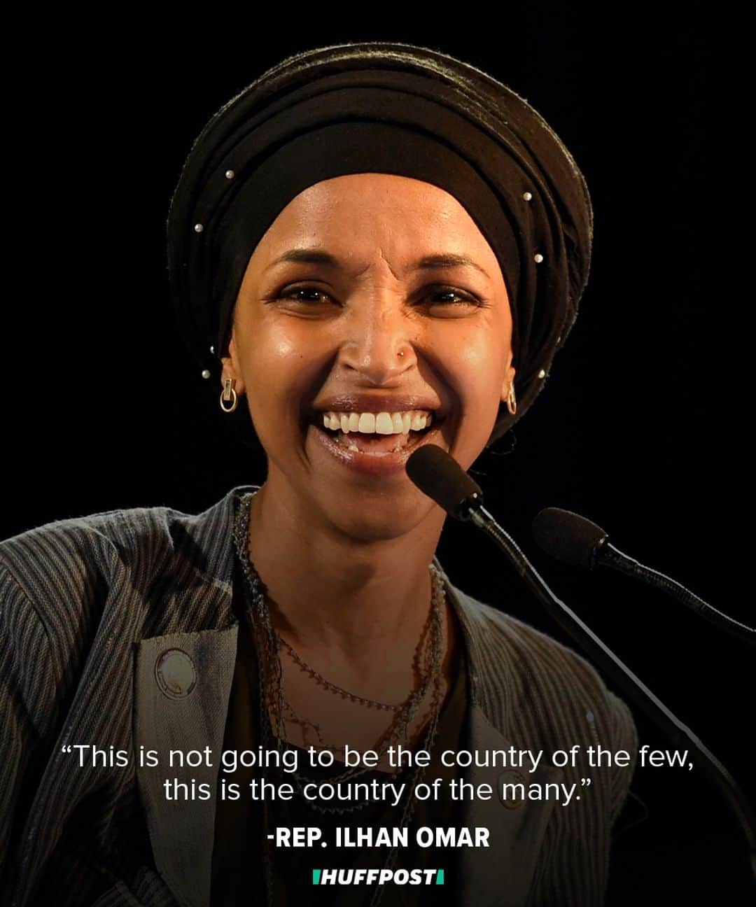 Huffington Postさんのインスタグラム写真 - (Huffington PostInstagram)「Rep. Ilhan Omar (D-Minn.) lambasted critics attacking her for comments she made about the Sept. 11, 2001, terror attacks, labeling the rhetoric shared by President Donald Trump and his allies as “vile” and “demented.” “We are collectively saying your vile attacks, your demented views are not welcome here,” Omar said at a rally. “The thing that upsets the occupant in the White House, his goons in the Republican Party, many of our colleagues in our Democratic Party, is that ... they cannot stand that a refugee, a black woman, an immigrant, a Muslim shows up in Congress thinking she’s equal to them.” Omar is the first Somali-American, the first naturalized citizen from Africa, the first nonwhite woman from Minnesota and one of the first two Muslim women to serve in Congress. In recent weeks, far-right conservatives have accused her of having a callous view of 9/11. While speaking at a banquet hosted by the Council on American-Islamic Relations in March, Omar discussed how terrorism had led to a rise in Islamophobia. She talked about how whenever an act of violence was committed by Muslims, the entire community suffered the consequences. // 📸: AP」5月2日 5時22分 - huffpost