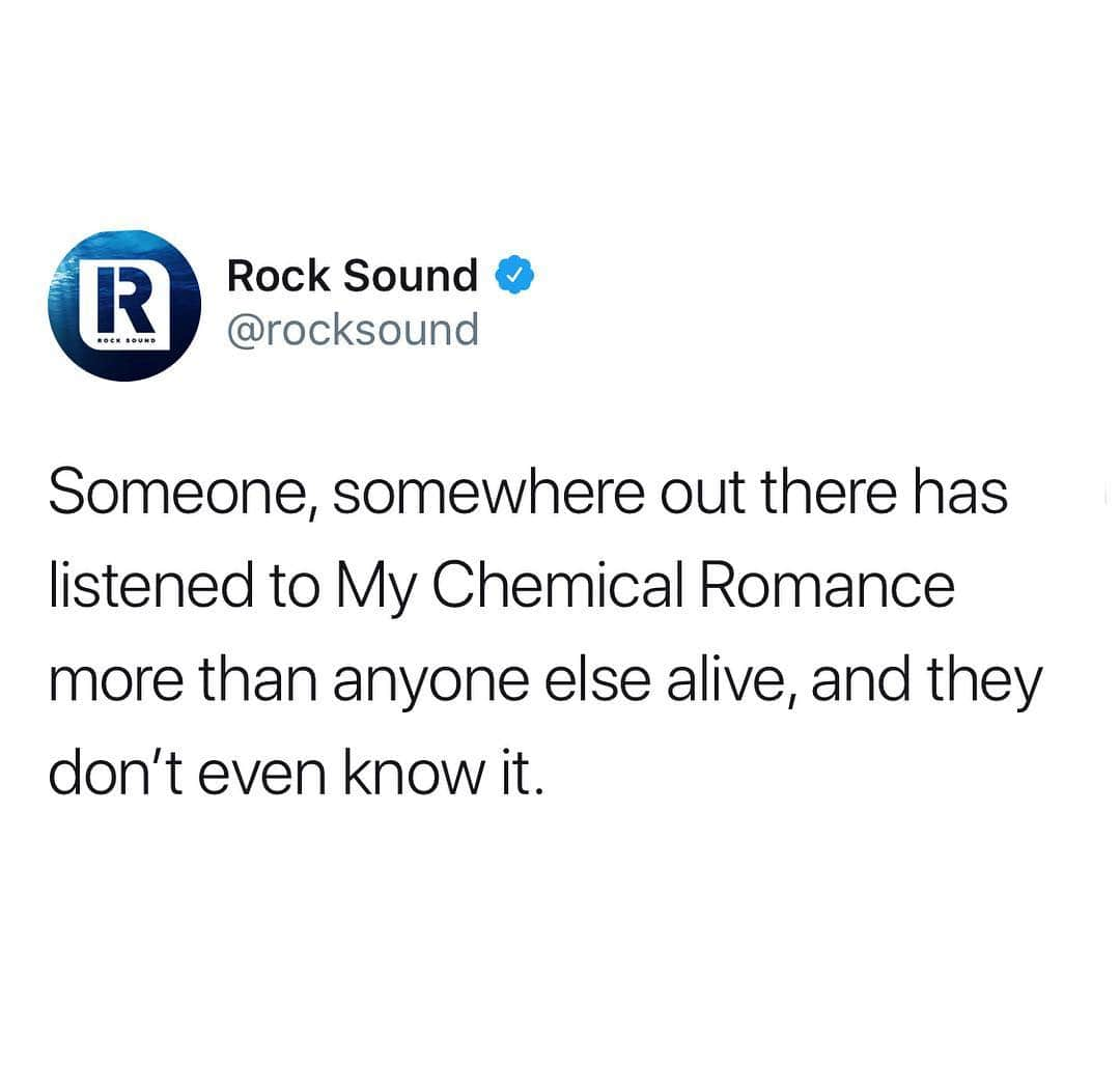 Rock Soundさんのインスタグラム写真 - (Rock SoundInstagram)「(it’s the Rock Sound admin, and they actually do know it)」5月2日 5時29分 - rocksound