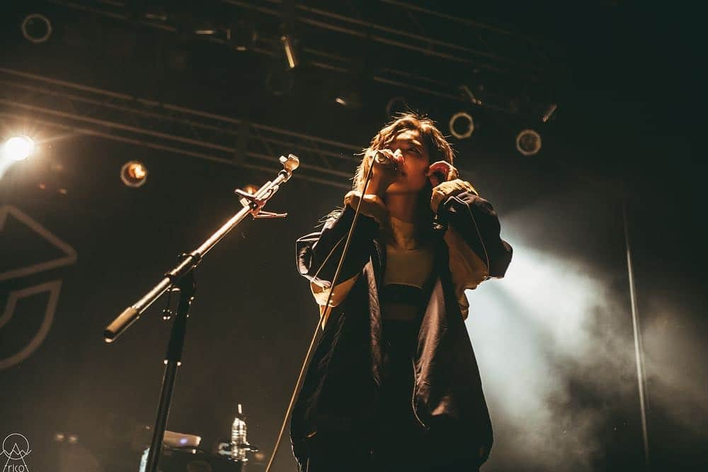 tricotさんのインスタグラム写真 - (tricotInstagram)「4.28.19 DAIHANSYASAI Tour. TSUTAYA O-EAST,Tokyo Shibuya. Pic : @y_uumme_  #tricot #tricotband」5月2日 16時30分 - tricot_band_jp