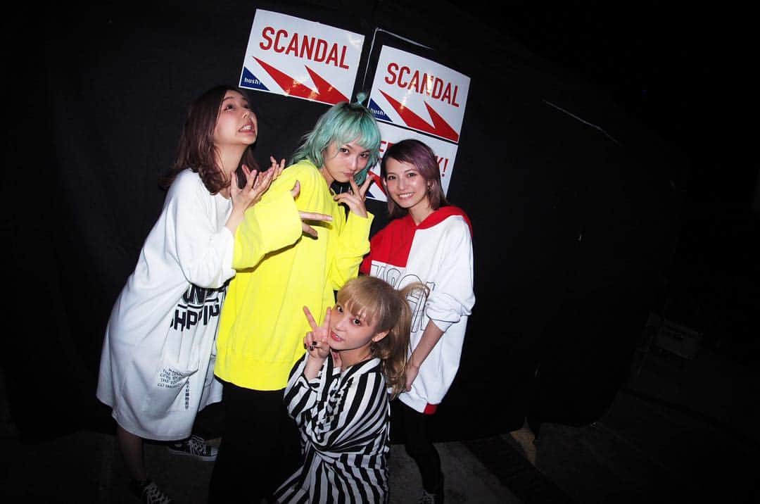 SCANDALのインスタグラム