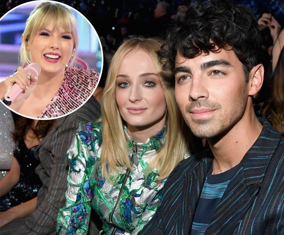 E! Onlineさんのインスタグラム写真 - (E! OnlineInstagram)「What was more awesoME!? Taylor Swift's #BBMAs performance or Joe Jonas and Sophie Turner dancing to Taylor Swift's performance? Link in bio for the moment you probably missed. (📷: Getty Images)」5月2日 10時19分 - enews