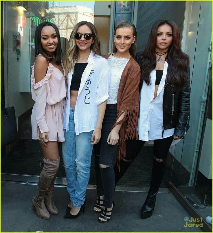 のインスタグラム：「#TB Little Legends  I'm going to spam you with pics from Little Mix girls」