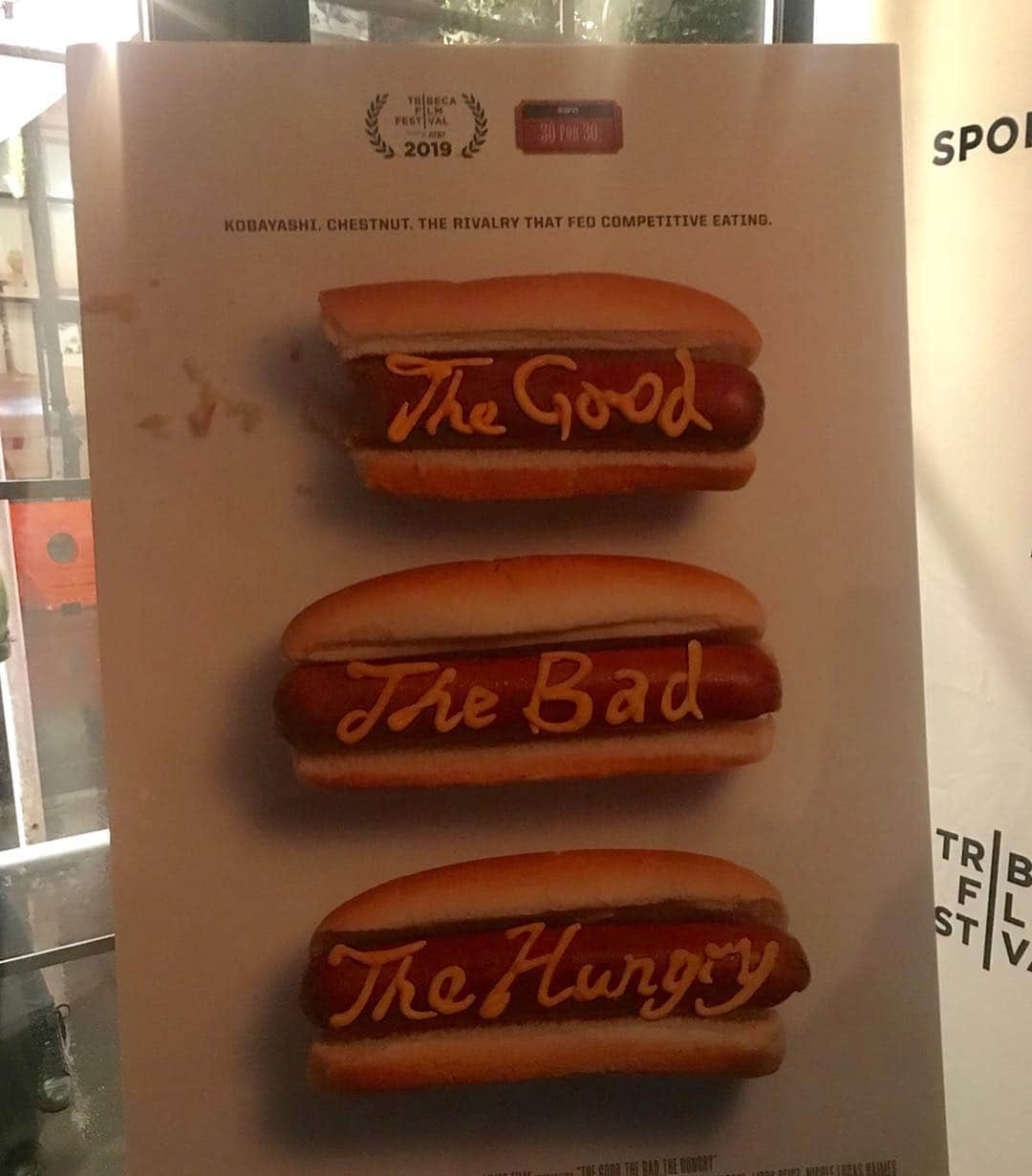 小林尊さんのインスタグラム写真 - (小林尊Instagram)「THE GOOD, THE BAD, THE HUNGRY by Director, Nicole Haimes for @30for30 #tribecafilmfestival  Congratulations to Nicole who has an amazingly, ESPN films, all of you who helped create this movie. Thank you to all my friends for coming out to support this❤️ 映画グッド、バッド、ハングリーのプレミア。 監督ニコル、制作チームのみんな、おめでとう& ありがとう。 会場に来てくれたみんな、いつもありがとう。  #30for30  #documentaryfilm #documentary  #takerukobayashi #tribeca2019 #トライベッカ映画祭  #competitiveeating #eatingcontest #小林尊 #フードファイター #フードファイト」5月2日 11時49分 - kobayashitakeru