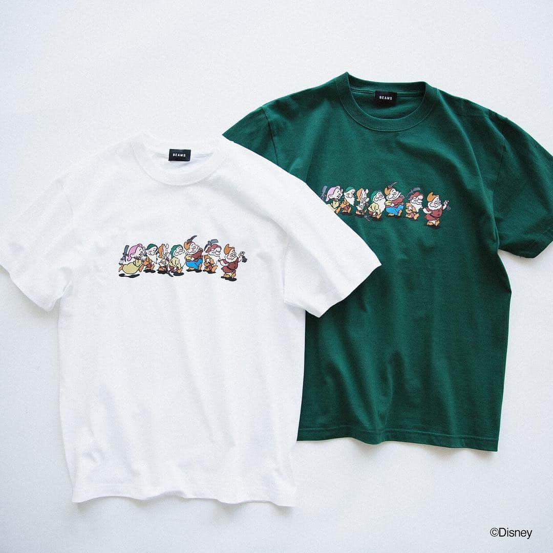 Yu Nagabaさんのインスタグラム写真 - (Yu NagabaInstagram)「「七人のこびと」と「3匹の子ぶた」TシャツがBEAMSから発売になりました🐽 ・ Yu Nagaba for BEAMS Released  @kaerusensei #yunagaba #disney #beams #beamst」5月2日 12時02分 - kaerusensei