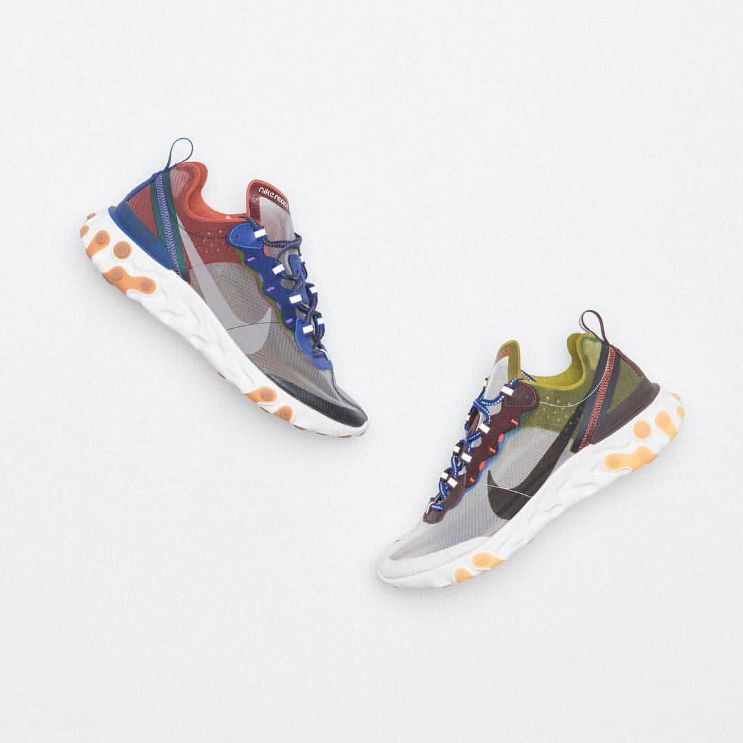 UNDFTDさんのインスタグラム写真 - (UNDFTDInstagram)「Nike React Element 87 // Available Thursday 5/2 at All Undefeated Chapter Stores and Undefeated.com」5月2日 12時05分 - undefeatedinc