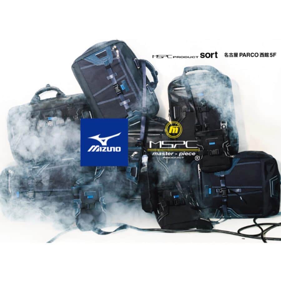 名古屋パルコさんのインスタグラム写真 - (名古屋パルコInstagram)「【西館5F MSPC PRODUCT sort】 機能性溢れるバッグを展開するmaster-pieceから世界屈指のトータルスポーツメーカーMIZUNOとのコラボレーションシリーズが今年も登場しました🏃‍♂️ . 今回もバッグ内にシューズを収納できるスペースや、リムーバブルのドリンクホルダーなどを装備し、master-pieceが得意とする異素材の組み合わせには、MIZUNOの野球のグローブに使用されるグラブレザーを採用しています⚾️ . 是非ご来店いただき、お確かめください💁🏻‍♂ . . 💥G.W.FESTA～激ヤバ祭～開催中！💥 ゴールデンウィークは企画満載！ . 「ロバート激ヤバ祭 ～トゥトゥトゥ・版画・邪念0・ナイロンDJ・接しやすいサークル・大集合SP～」 「QUEEN POPUP STORE JAPAN」 「ポプテピピック ポップアップショップ」サードシーズン」 「ハローキティ×クレヨンしんちゃんカフェ」 など期間限定イベントも開催！ . その他にもオフ企画やサービス企画が盛りだくさん！ . 詳細はプロフィール画面のURL 名古屋パルコホームページをご覧ください。 . GWは名古屋パルコへ🏃‍♂️🏃‍♀️ . . . #mspcproductsort  #mspcproduct #mspc #masterpiece #mizuno #鞄 #かばん #バッグ  #リュック #リュックサック #バックパック #GWFESTA2019 #ロバート激ヤバ祭 #ロバート #ロバート秋山 #ロバート馬場 #ロバート山本 #QUEEN #ポプテピピック#ハローキティ#クレヨンしんちゃん#名古屋パルコ #名古屋PARCO #nagoyaparco #名古屋 #nagoya #栄 #矢場町」5月2日 14時24分 - parco_nagoya_official