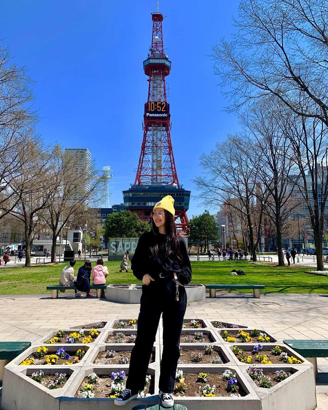 ジユルさんのインスタグラム写真 - (ジユルInstagram)「하늘 너무 맑다..😱 #맑은하늘 과 #bendavis 가 다했네 . . #sapporotower  #Hokkaido #Japan #bendavis」5月2日 14時26分 - jiyul_7