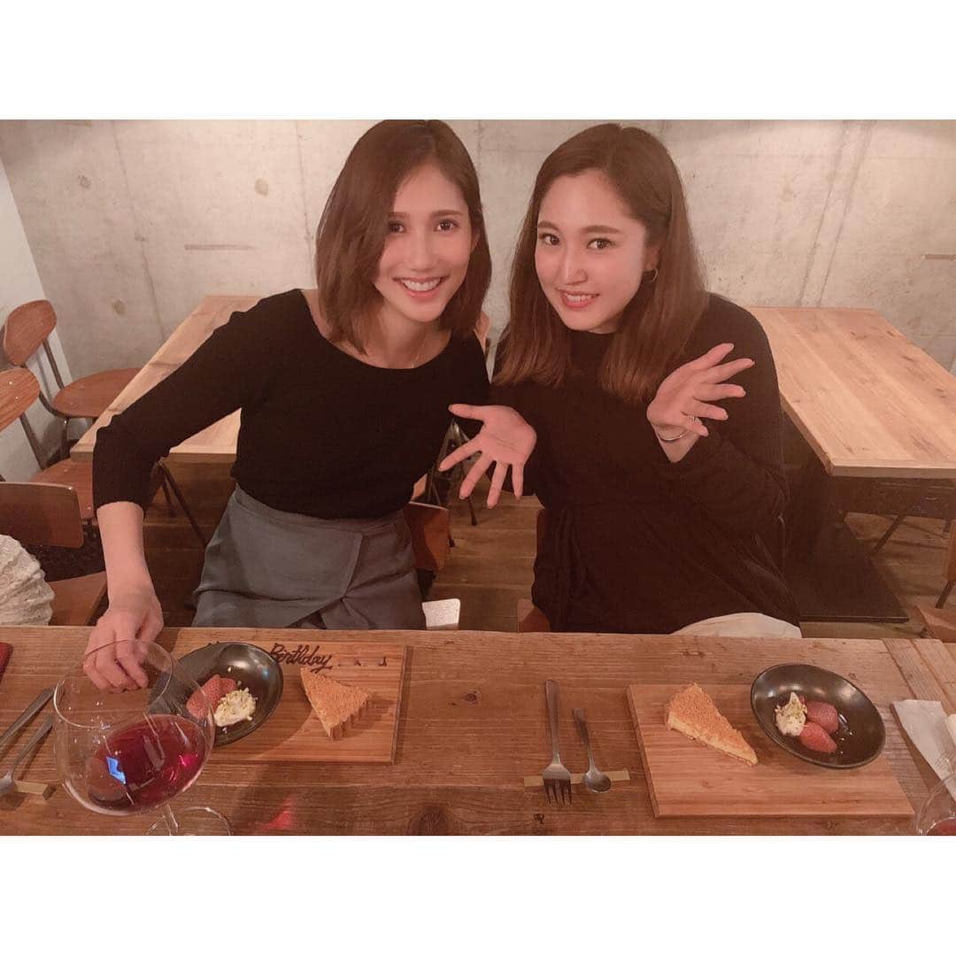 のインスタグラム：「平成、令和とお祝いしてもらいました🥳 美味しい楽しい時間についつい時間を忘れてしまった🤪  #令和#令和元年#BD #春輝#ハルキックス#haruki#harukix」