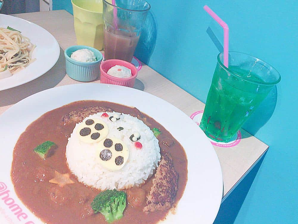 大盛真歩さんのインスタグラム写真 - (大盛真歩Instagram)「🐶 . ずーっと前に食べた可愛いカレー🍛 . メイド喫茶まだ人生で2回しか行ったことないけど可愛くてまたいつか行きたい🥺💓 . #メイド喫茶 #あっとほーむかふぇ #可愛い #カレー #犬」5月3日 0時52分 - maho_usagi