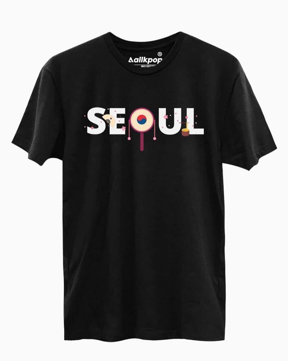 allkpopTHESHOPさんのインスタグラム写真 - (allkpopTHESHOPInstagram)「Bring the noise with this cute Seoul Drum tee 🇰🇷🥁」5月3日 2時18分 - allkpoptheshop