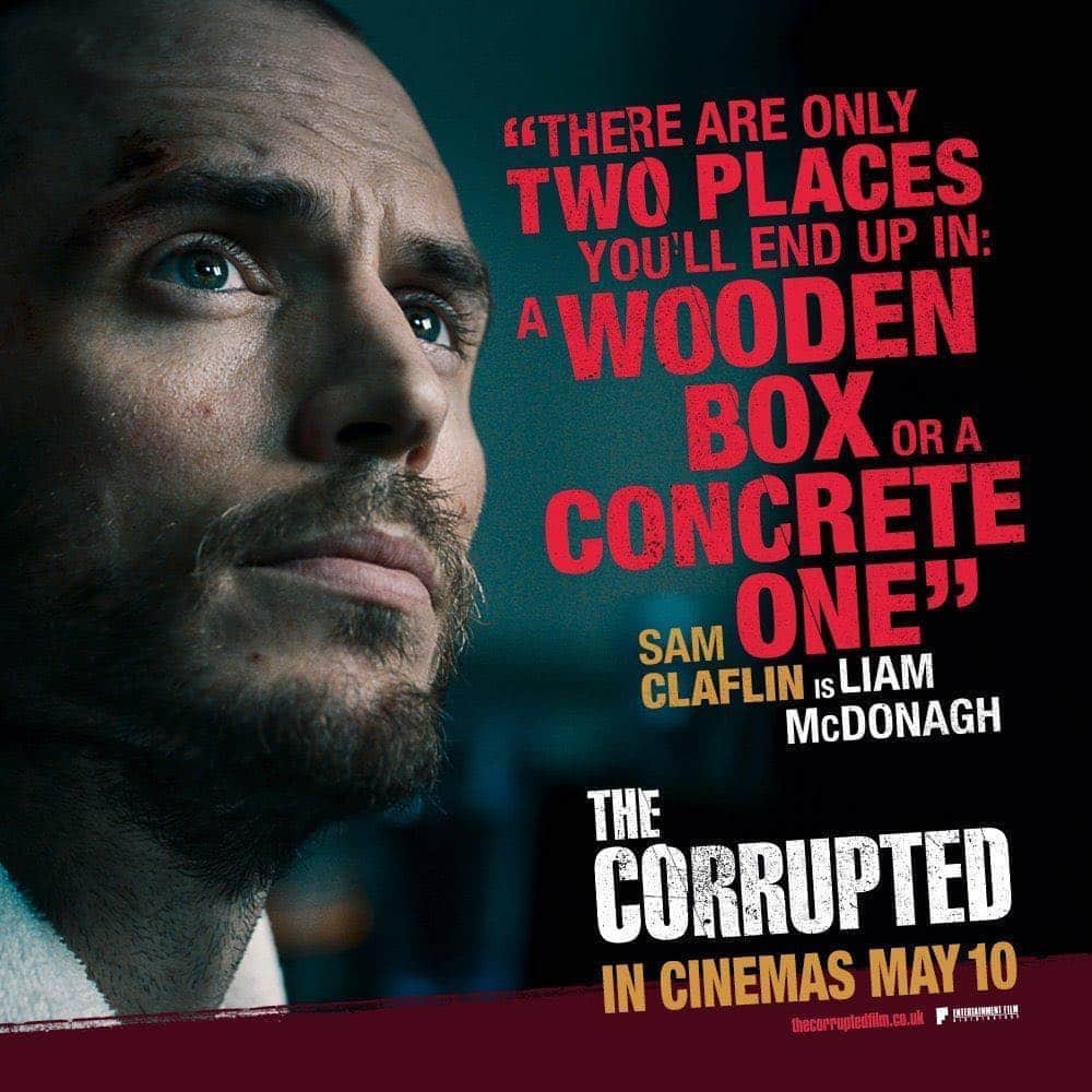 サム・クラフリンさんのインスタグラム写真 - (サム・クラフリンInstagram)「The Corrupted.  UK cinemas.  May 10th.」5月3日 2時15分 - mrsamclaflin