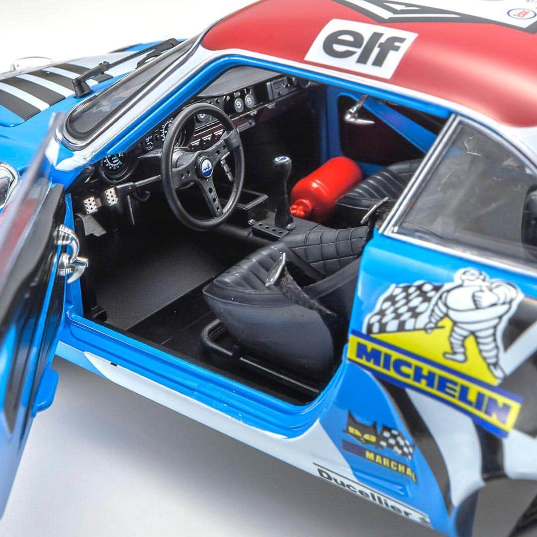 kyosho_official_minicar toysさんのインスタグラム写真 - (kyosho_official_minicar toysInstagram)「. 1:18 Diecast Model Renault Alpine A110 1973 Tour de Corse #5 No.KS08485B #kyosho #minicar # diecastmodel #renaultalpine #düsseldorfcars #classiccar #oldtimer #carspotting #alpine #alpinea110 #classicalpine #classicracecar #classicsportscar #classicrenault #alpinecars #frenchcar #frenchclassic #ルノー #ルノーアルピーヌ #アルピーヌa110 #cibie #elf #michelin #amazingcar #vintage  www.kyosho.com」5月2日 17時26分 - kyosho_official_minicar_toys