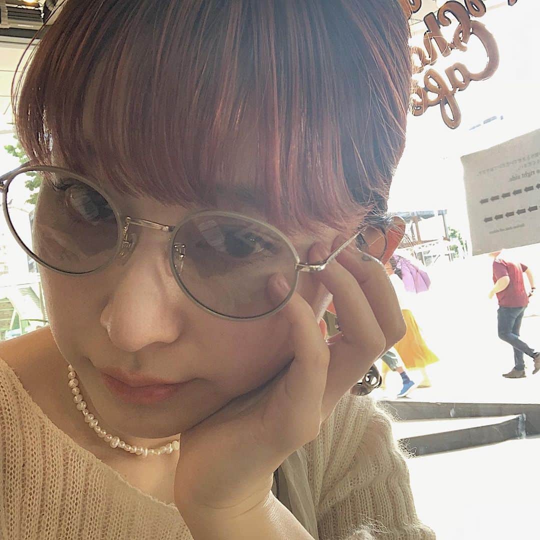のインスタグラム：「オーダーさせてもらった サングラス届いた〜かわい〜〜◎ @lavid_eyewear 〜・〜・〜・〜・〜・〜・〜・〜・〜・〜・〜・〜 #lavid #sunglasses」