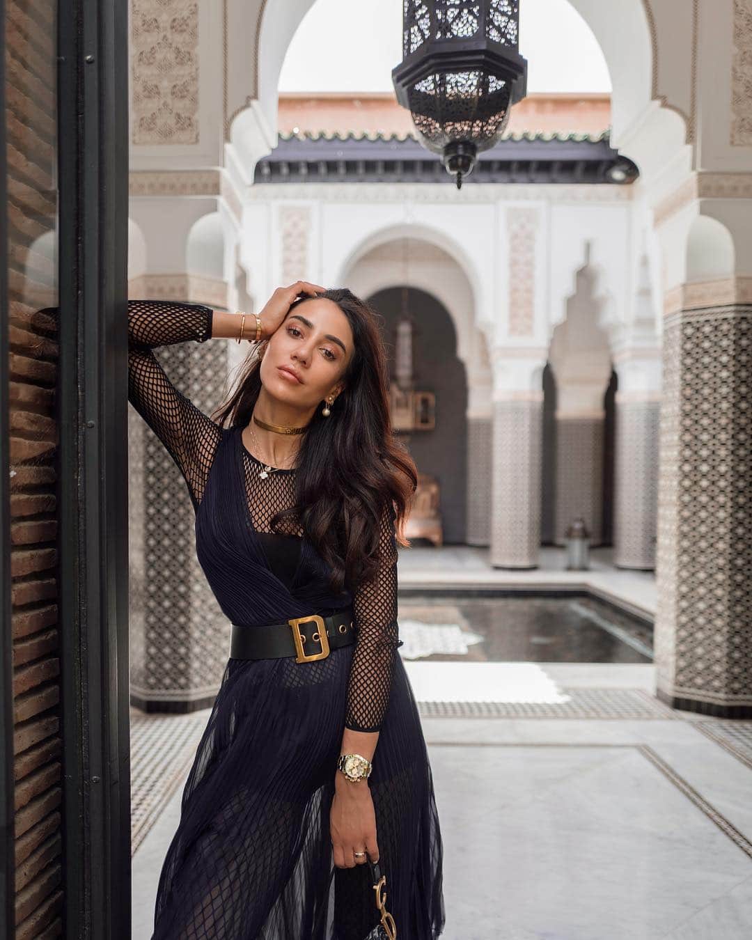 Tamara Kalinicさんのインスタグラム写真 - (Tamara KalinicInstagram)「Getting the most out of my first time in Marrakesh with @dior ~ Total look #DiorSS19」5月2日 19時27分 - tamara