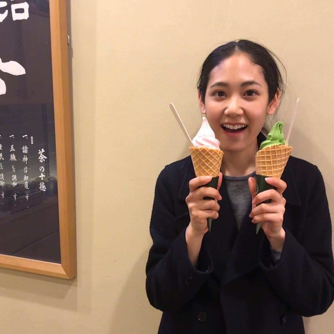 阿部純子さんのインスタグラム写真 - (阿部純子Instagram)「ラッキー🤞💕 ダブルだよ！ ・ ・ 時代劇の撮影後だったので髪が乱れています🤯✨ ・ #母と京都へ行きました」5月2日 20時21分 - junkoabe_official