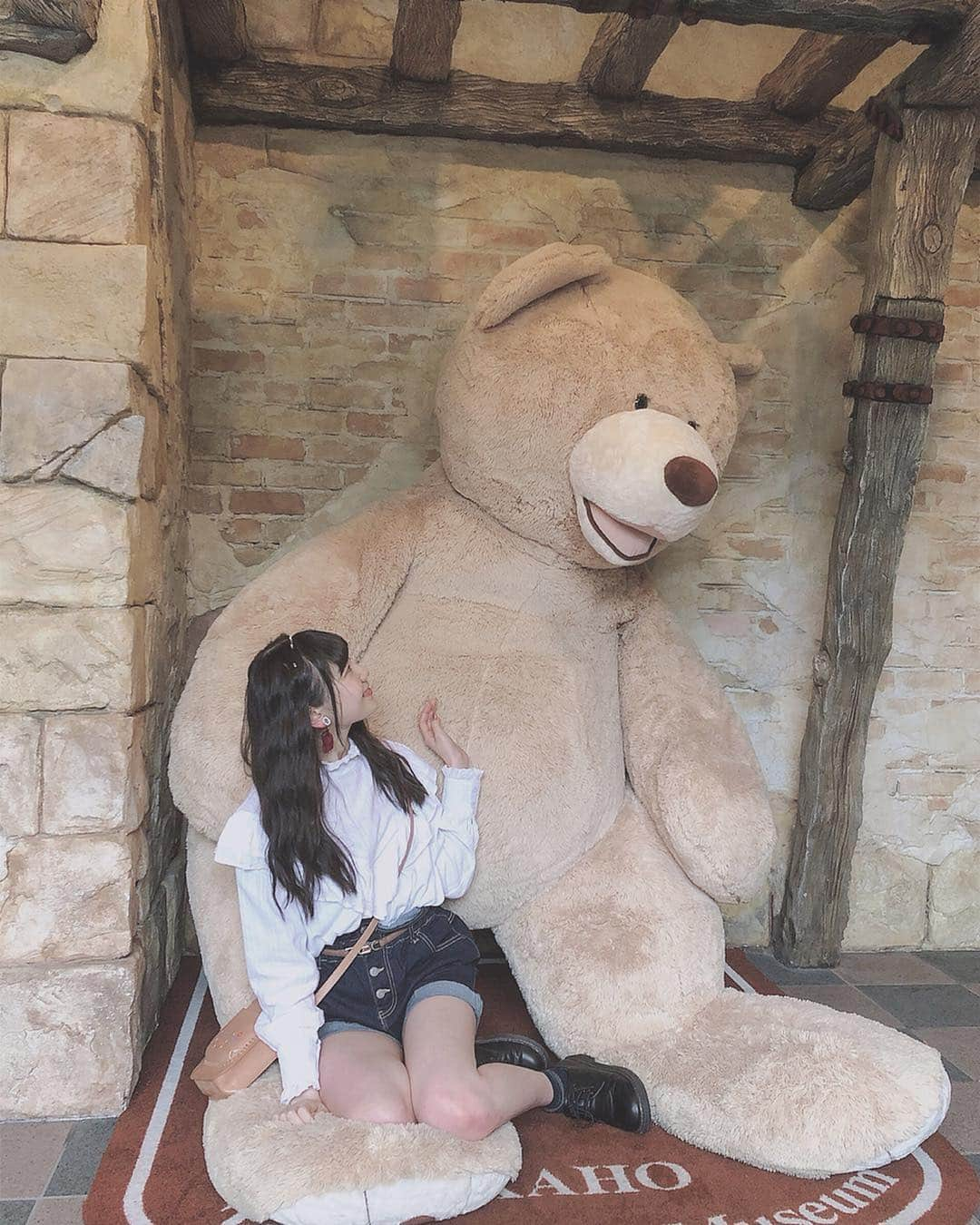 藤崎未夢さんのインスタグラム写真 - (藤崎未夢Instagram)「♡ 🐻🐻🐻 . . #NGT48 #藤崎未夢 #ゴールデンウィーク #テディベア博物館」5月2日 20時49分 - miyu_miyu_ngt48