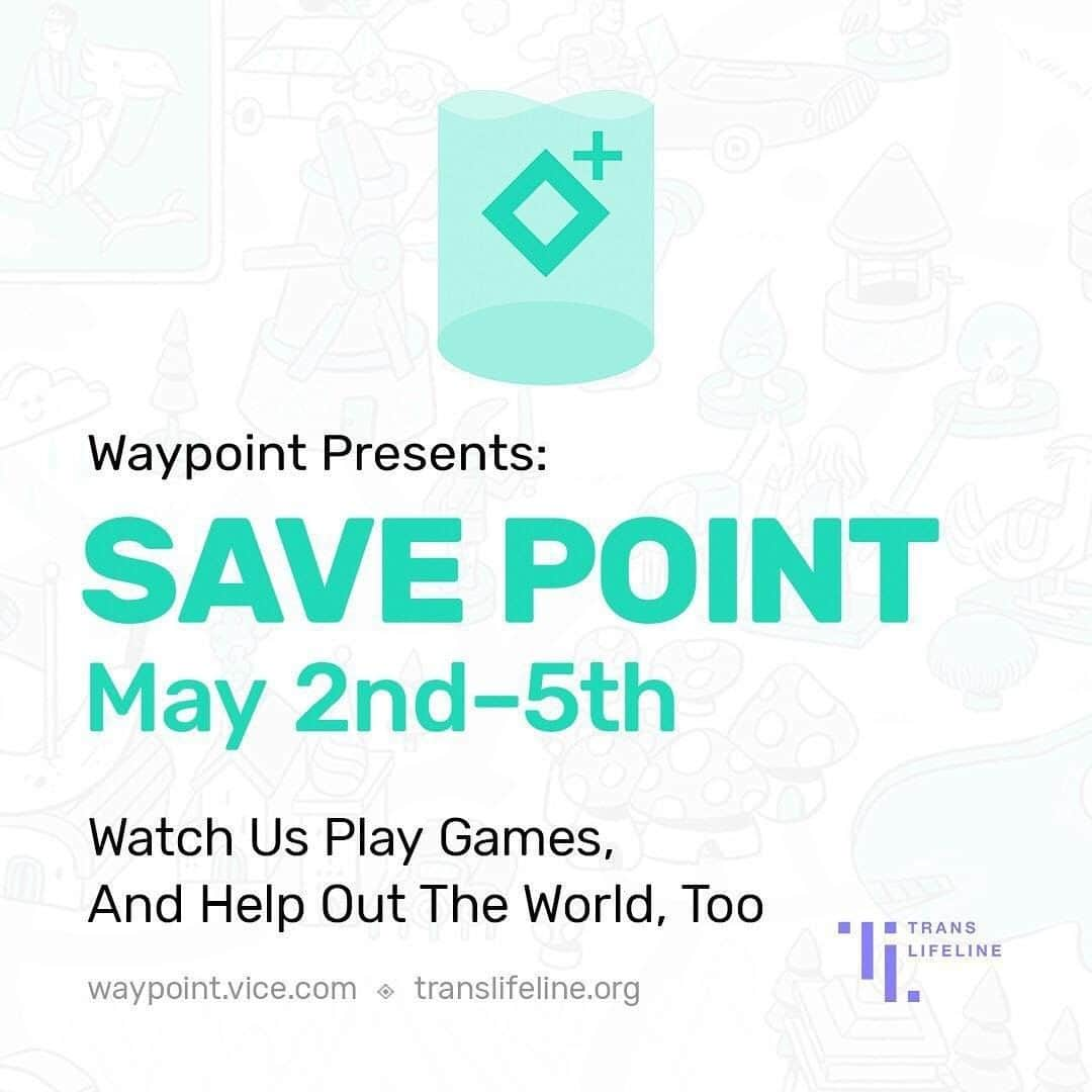 VICEさんのインスタグラム写真 - (VICEInstagram)「Today, @waypointvice is streaming for 72 hours to raise money for @translifeline. Watch and/or donate at the link in bio. 👾」5月3日 2時30分 - vice