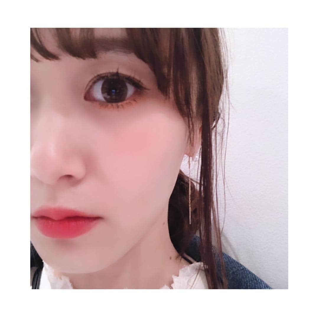 菊井彰子さんのインスタグラム写真 - (菊井彰子Instagram)「テラコッタのようなオレンジブラウンのようなアイライナーを下に引くのがすき💛 #アイライナー  #annasui」5月2日 21時23分 - yanakiku_kiku