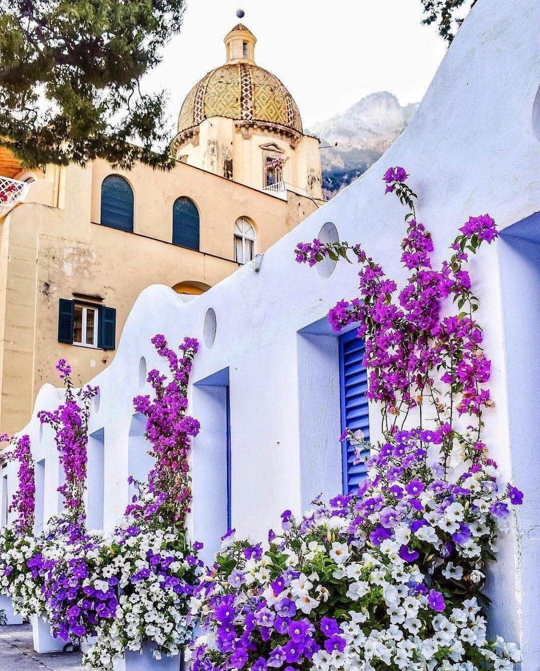 ELLE DECORさんのインスタグラム写真 - (ELLE DECORInstagram)「Not sure what we love more: the blooms or those bright purple hues. 💜 #regram 📸: @_twice.r」5月2日 22時14分 - elledecor