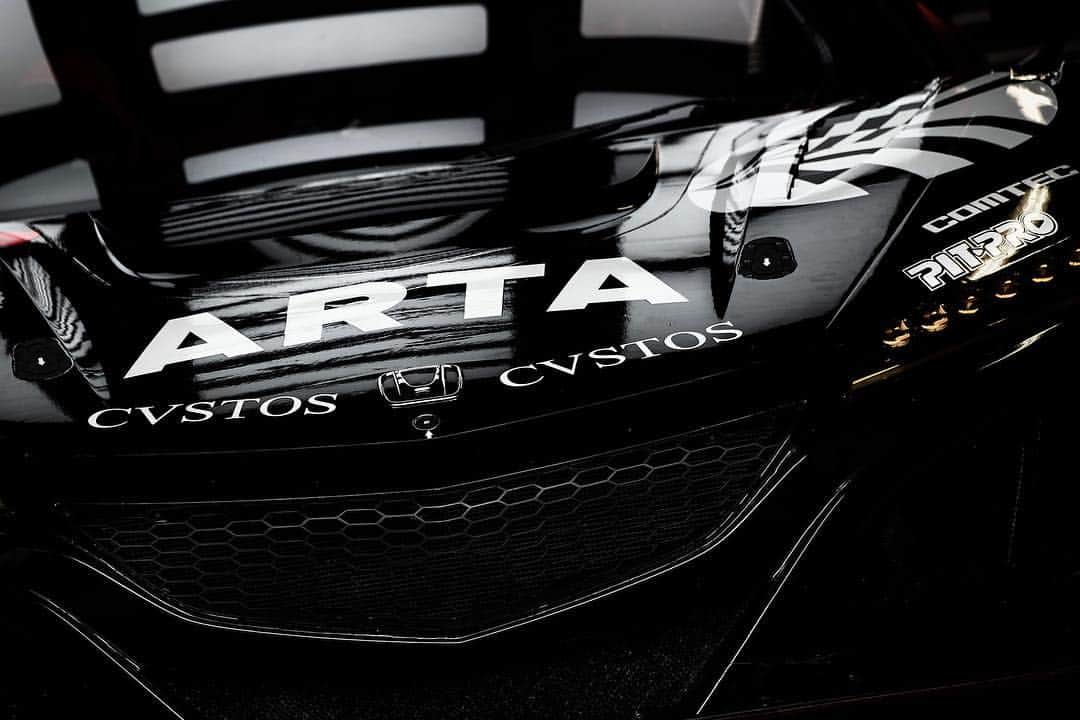 折原弘之のインスタグラム：「2019 Super GT Rd2 FUJI  #arta #nsx #honda racing #Super GT」