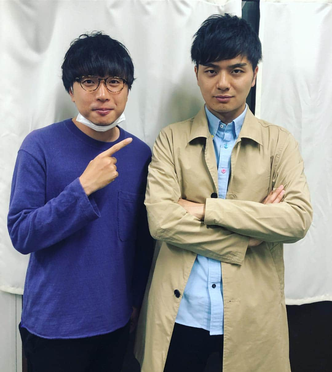 小山英機さんのインスタグラム写真 - (小山英機Instagram)「. 令和一発目のお仕事は、プリマ旦那改め令和喜多みな実の河野さんと一緒でした！！ 縁起ええ！！ . #令和喜多みな実 さん #プリマ旦那 さん」5月2日 22時27分 - monkoya13