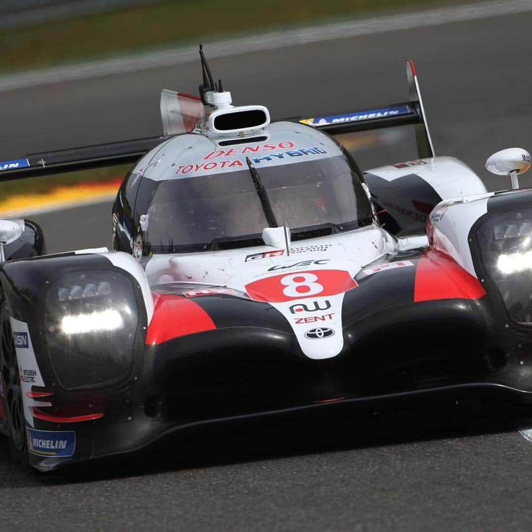 セバスチャン・ブエミさんのインスタグラム写真 - (セバスチャン・ブエミInstagram)「Amazing feeling to drive the #TS050 here in Spa . Now getting ready for a wet FP2. @toyotamotorsportgmbh @toyota_schweiz @redbull」5月2日 23時16分 - sebastien_buemi